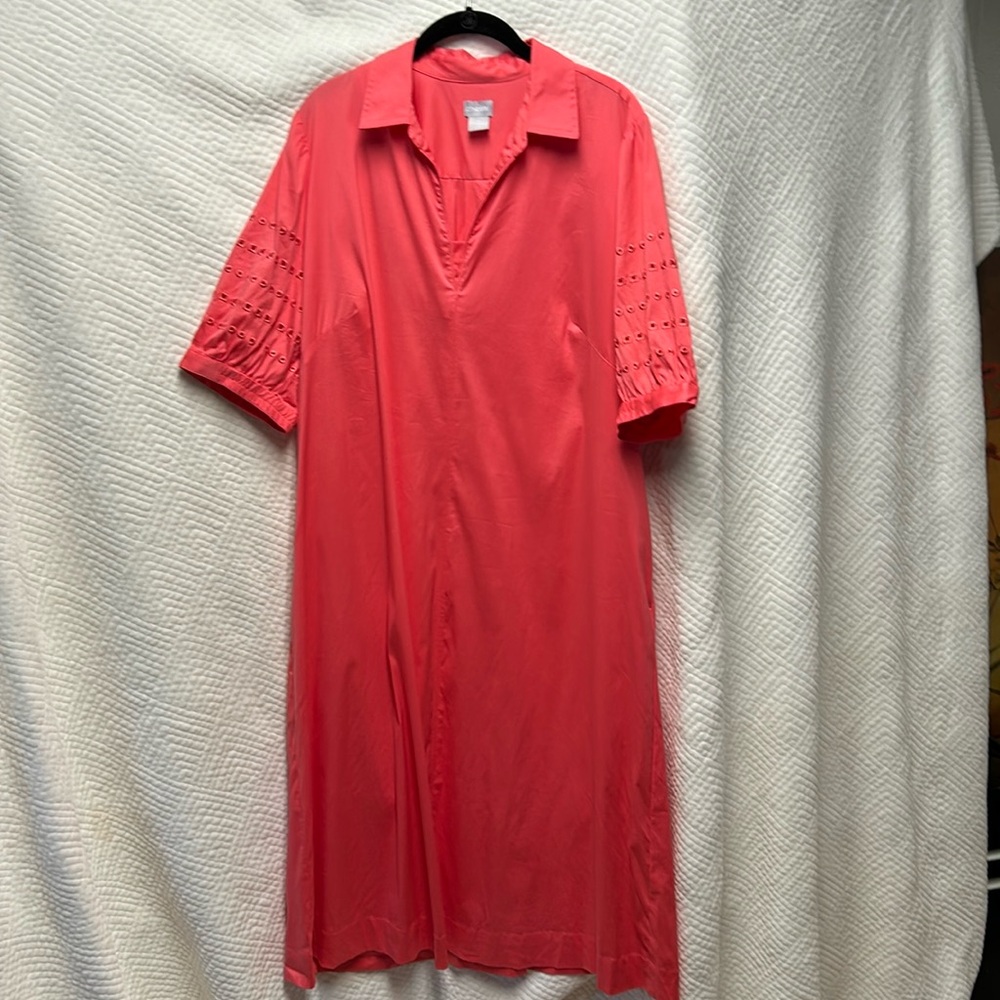 Melon color summer Chicos dress